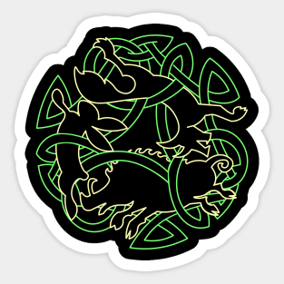 Celtic Triune Sticker